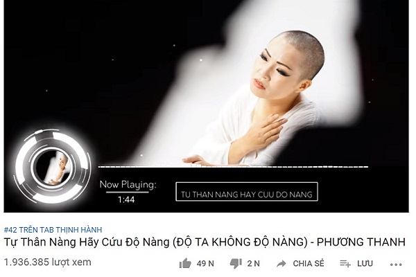 Phương Thanh tạo trending khi cải biên ca khúc ‘Độ ta không độ nàng’