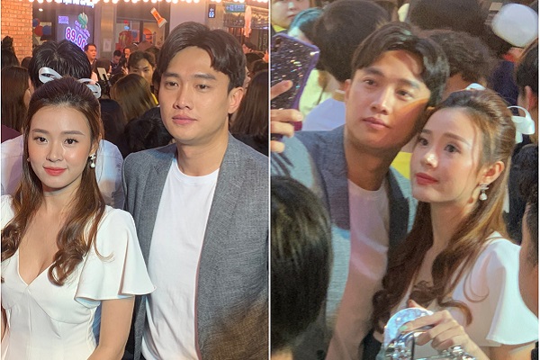 Midu và Quốc Trường xuất hiện chung, tình tứ lại sự kiện