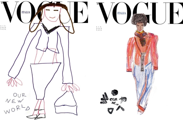 Câu chuyện ý nghĩa về bức vẽ nguệch ngoạc trên bìa tạp chí Vogue
