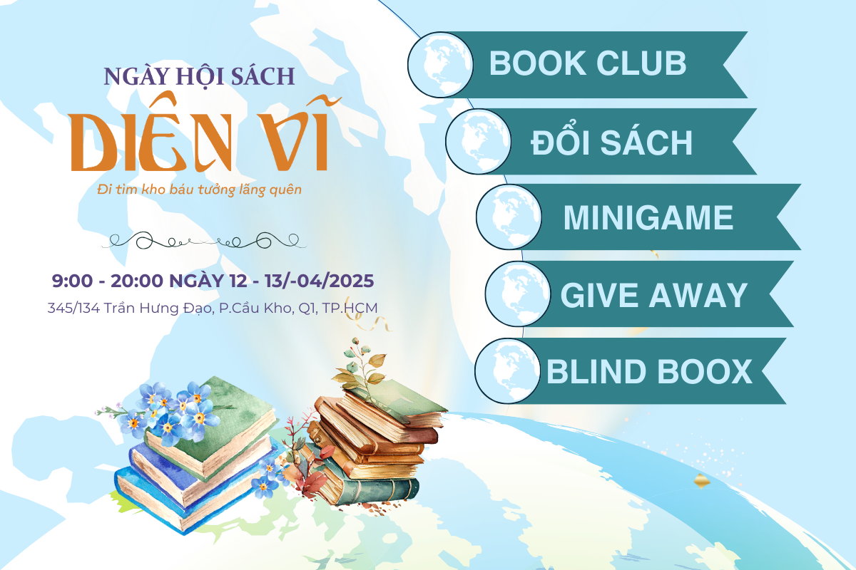 Hội Sách Diên Vĩ  lần 5 với chủ đề “Môi Trường và Trái Đất”