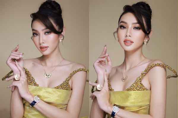 Thùy Tiên diện trang sức hơn 3 tỷ, khoe nhan sắc ‘bất bại’ trên thảm đỏ đầu năm