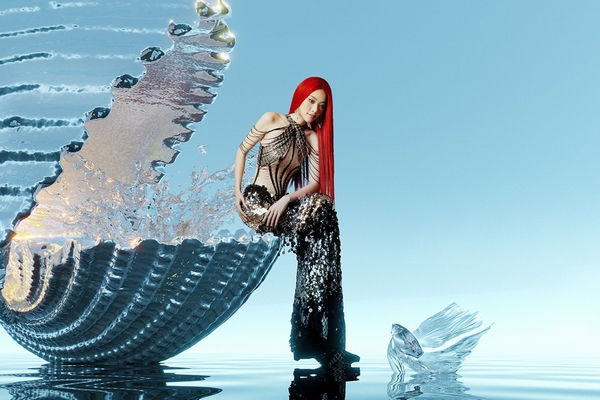 Lệ Nam hóa ‘nàng tiên cá’ Ariel đẹp ngỡ ngàng