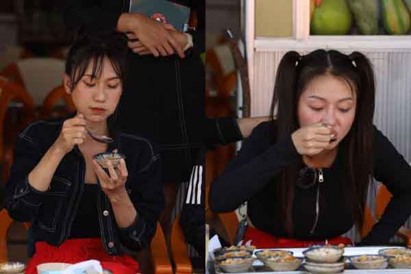 Chế Nguyễn Quỳnh Châu ‘nổi da gà’ trước sức ăn ‘khủng’ của Lynk Lee, Nguyên Yunie