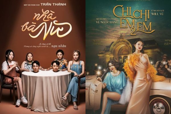 ‘Nhà bà Nữ’ và ‘Chị chị em em 2’ đấu nhau từ Tết đến ‘Cánh diều vàng 2023’
