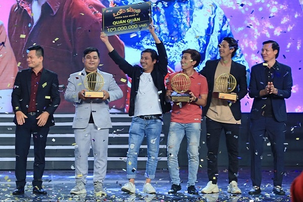 Nhóm Hey Man đoạt giải quán quân ‘Lô tô show – Phiên bản nghệ sĩ’