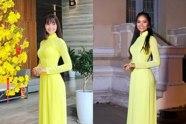 Diện lại áo dài cũ, H’Hen Niê vẫn tỏa sáng rạng rỡ