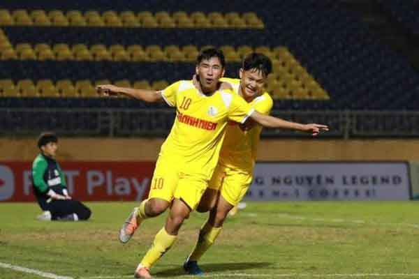 Lượt trận 2 bảng A U.21 quốc gia: SLNA tiếp tục thăng hoa