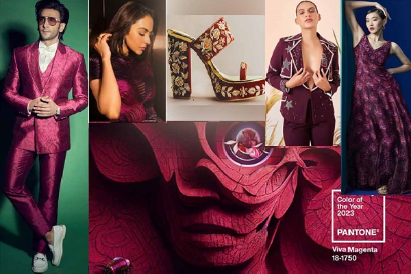 Bắt trend theo xu hướng sắc màu Viva Magenta trong năm mới