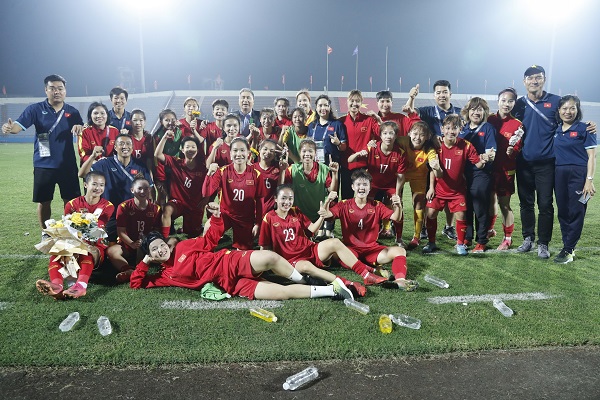 U.20 nữ Việt Nam nằm ở nhóm 2 vòng loại thứ hai U.20 nữ châu Á