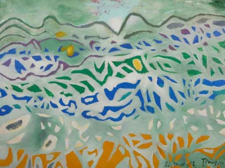 Tranh ‘Khỏa thân nằm’ của nhạc sĩ – họa sĩ Nguyễn Đức Toàn lên sàn đấu giá quốc tế