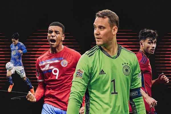 Bảng E World Cup 2022: Tuyển Nhật gặp khó trước những ứng cử viên hàng đầu