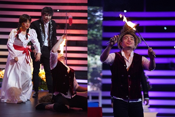 Bảo Lâm múa lửa mạo hiểm, Trương Thế Vinh – Lâm Vỹ Dạ hoảng hốt