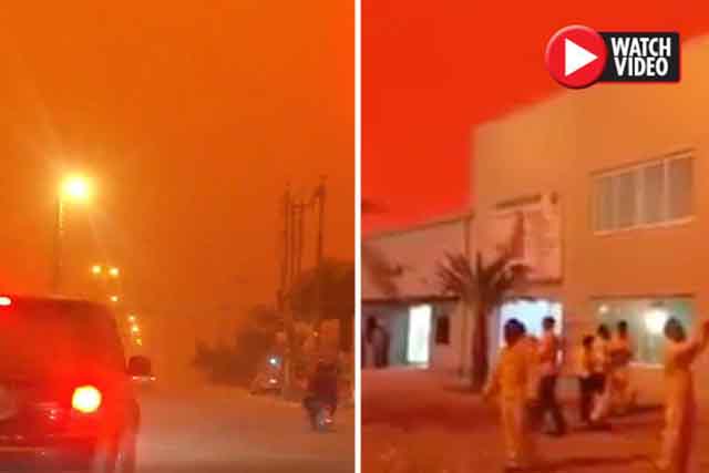 Bầu trời đỏ: Nhiều người lo sợ về sự khác lạ đột ngột này!