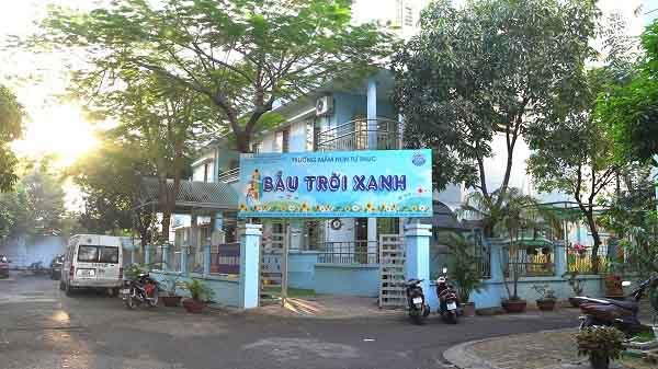 Trường mầm non Bầu Trời Xanh chung tay phòng chống COVID-19