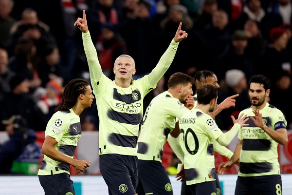 Haaland tiếp tục tỏa sáng, Man City vào bán kết Champions League