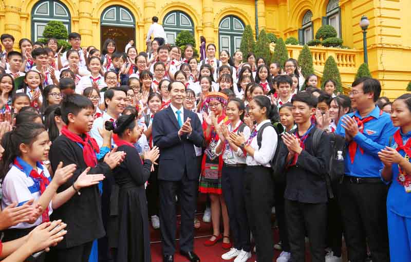 Bức thư cuối cùng Chủ tịch nước Trần Đại Quang viết cho các cháu thiếu nhi nhân dịp Tết Trung thu