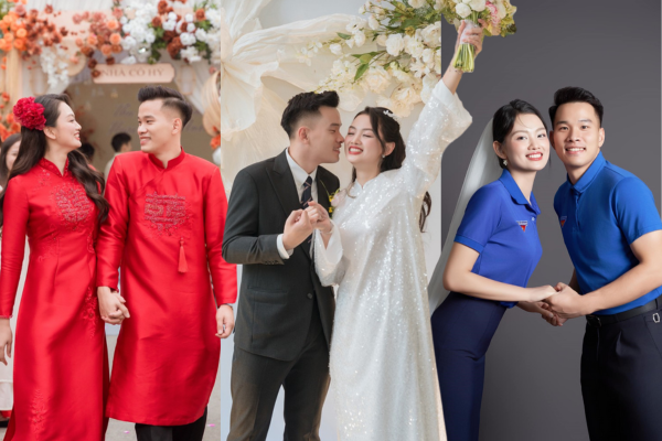 Hòa mình cùng mùa cưới – Hoa khôi bóng chuyền Nguyễn Thu Hoài thả dáng bên chồng trong bộ ảnh cưới gây sốt mạng xã hội