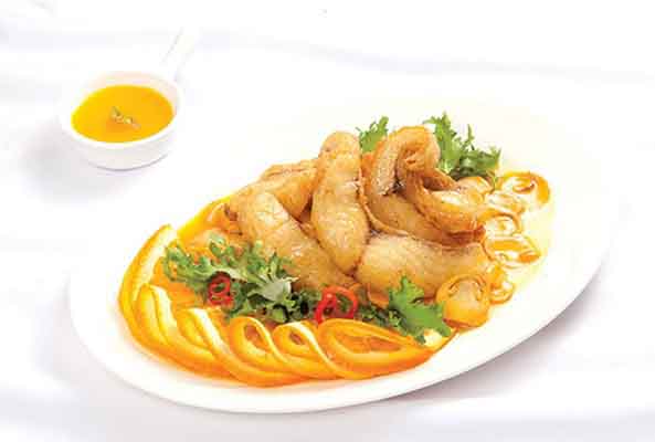 Cá diêu hồng sốt cam ngon như ở nhà hàng