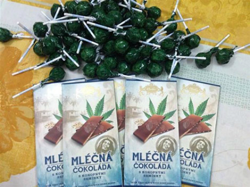 Kẹo mút cần sa: Không chứa chất ma túy