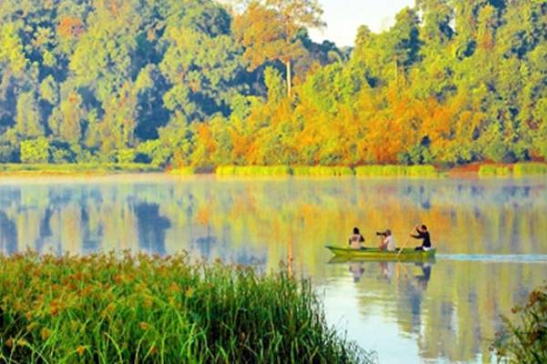 Trốn khói bụi tại Vườn quốc gia Cát Tiên