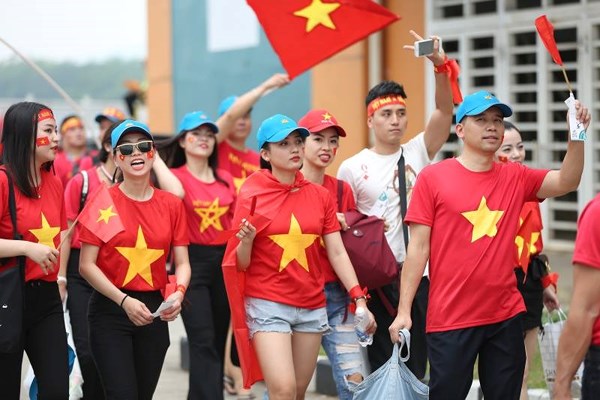 Việt Nam có lượng cổ động viên đến sân hùng hậu nhất tại AFF Cup 2018
