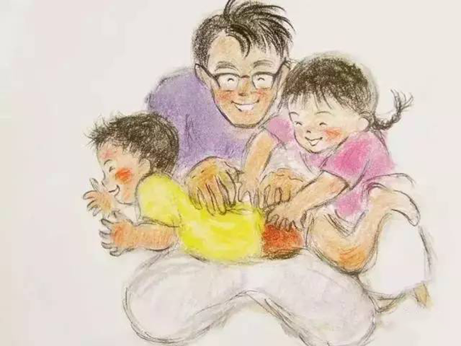 Thay vì mua đồ chơi cho con mà bố mẹ hãy thương con kiểu này