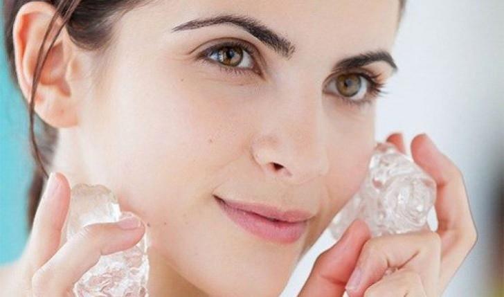 Tác dụng của những viên đá lạnh đối với làn da