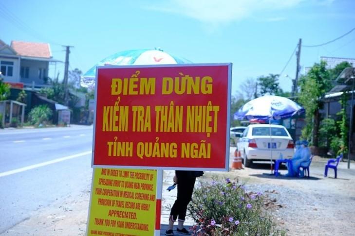 Thêm 1 ca mắc mới COVID-19 ở Quảng Ngãi, Việt Nam có 621 ca bệnh