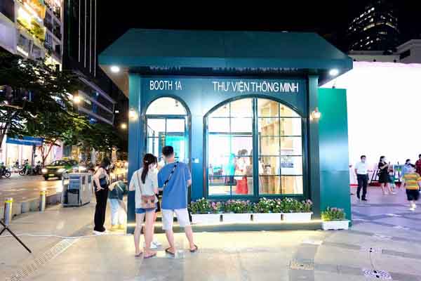 “Booth Thư viện thông minh” – Khi văn hoá đọc truyền thống và hiện đại giao thoa