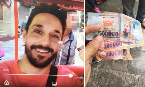 Du khách nước ngoài đến Hà Nội ngỡ ngàng vì bị trả tiền âm phủ