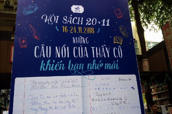 Đường sách TP.HCM rộn ràng những hoạt động ý nghĩa ‘Tri ân thầy cô”