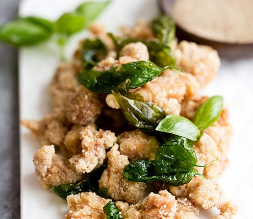 Cùng làm món gà muối tiêu tẩm bột chiên giòn kiểu Đài Loan