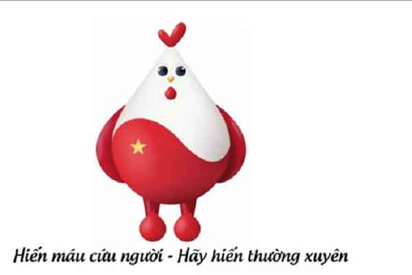 Viện Huyết học chọn tác phẩm Chú Gà Trống: Biểu tượng linh vật hiến máu Việt Nam