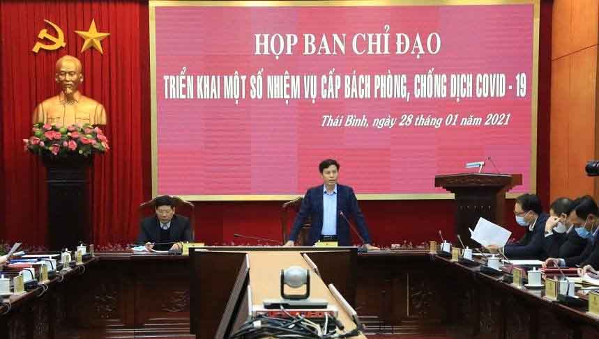 Thái Bình phát hiện 4 ca F1, các trường mầm non nghỉ tết sớm, tạm dừng các lễ hội