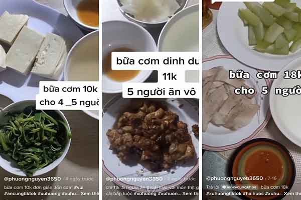 Bữa cơm 5.000 đồng cho 4 người ăn gây tranh cãi
