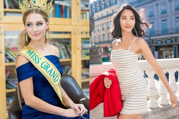 Nhan sắc Hoa hậu Hòa bình thế giới bỏ danh hiệu, thi Hoa hậu Hoàn vũ 2019 với Hoàng Thùy