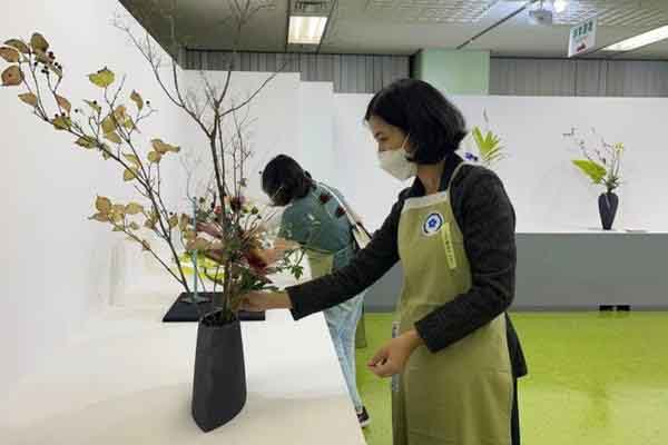 Các tác phẩm Ikebana Việt Nam lần đầu tham dự triển lãm tại Nhật Bản