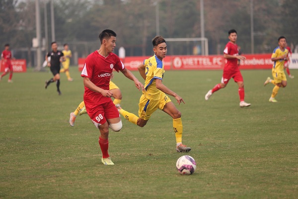 Kết quả lượt 5 bảng A vòng loại U.19 Quốc gia 2023: Viettel, Hà Nội tăng tốc