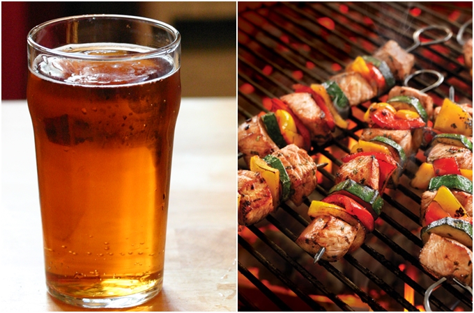 Bia nào đồ ăn nấy