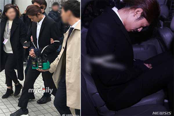 Jung Joon Young chính thức bị áp giải tới trại giam