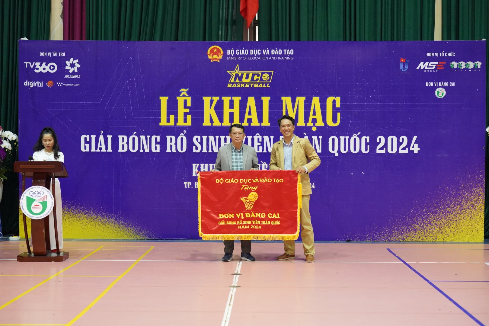 TP.HCM: Khai mạc Giải bóng rổ sinh viên toàn quốc NUC 2024 khu vực miền Nam