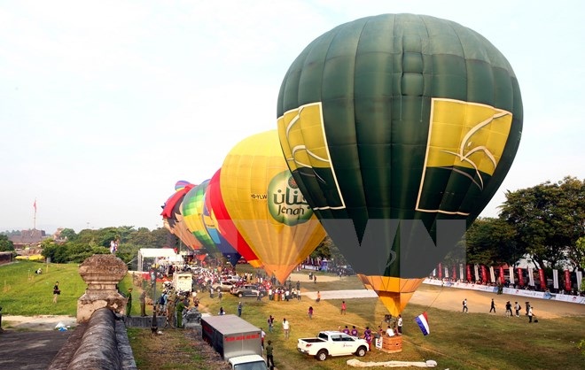 Lễ hội khinh khí cầu quốc tế tại Festival Nghề truyền thống 2019