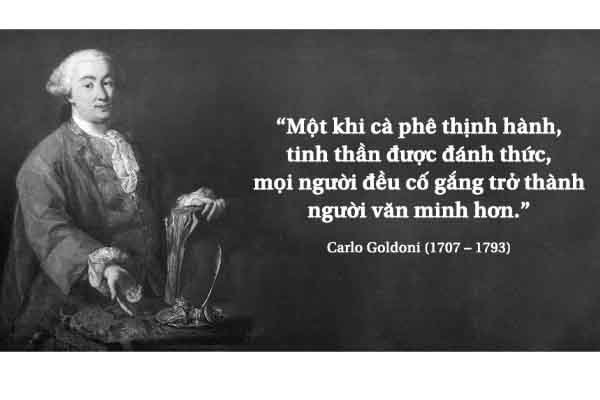 Kỳ 25: Triết gia Carlo Goldoni và tinh thần thời đại khởi xướng từ hàng quán cà phê