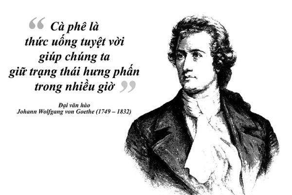 Kỳ 49: Đại văn hào Johann Wolfgang von Goethe – Cà phê là thức uống tuyệt vời nhất!