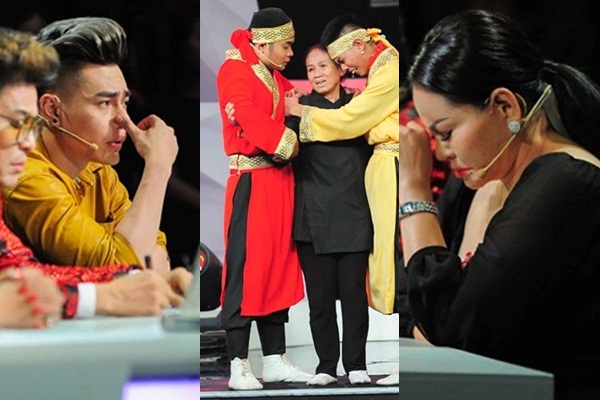 Bảo Lâm khóc bên đàn chị Lê Giang: ‘Em chịu không nổi’