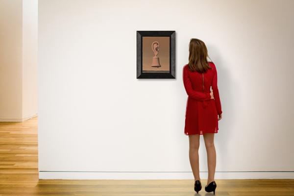 Tranh về chiếc tai người giá gần 3 triệu euro