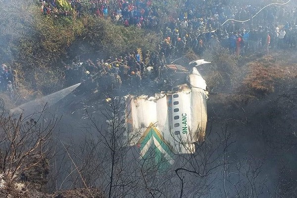 Xuất hiện đoạn clip 7 giây cuối cùng trước khi máy bay rơi ở Nepal