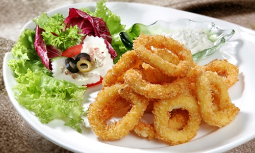 Mực chiên bơ siêu ngon, ăn hoài không ngán