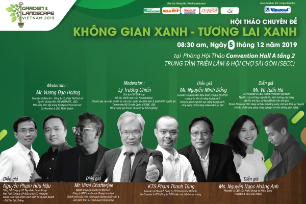 Livestream: “Không gian sống xanh – Không gian tương lai”