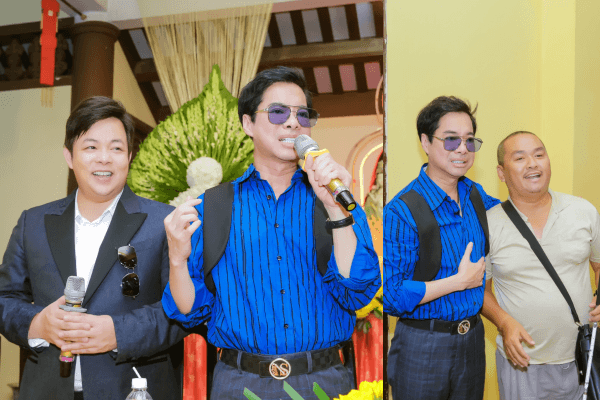 Ngọc Sơn và Quang Lê làm từ thiện